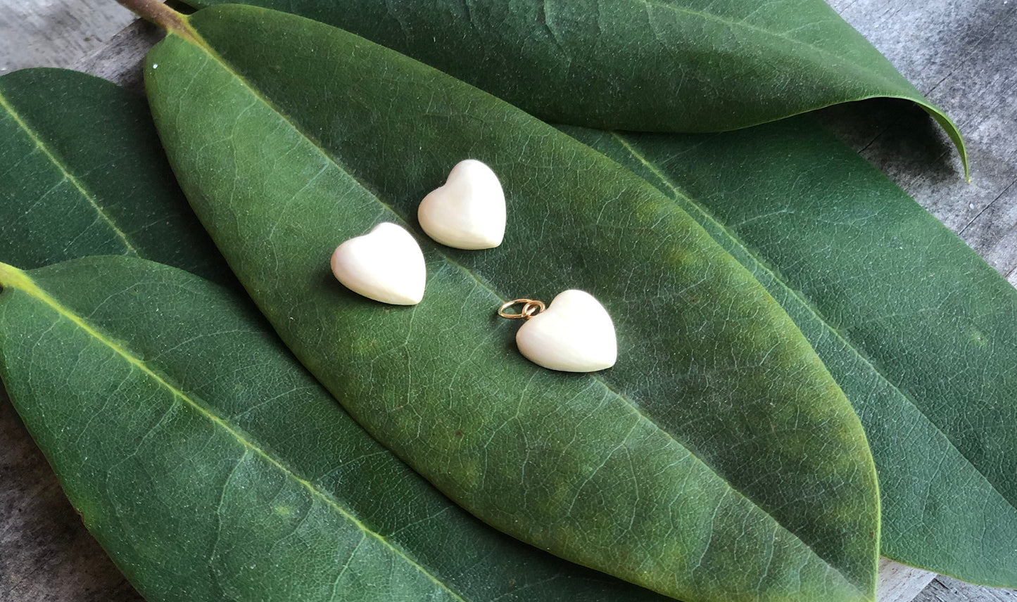 Small Puffed Heart Pendant