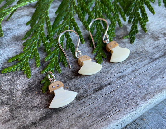 Small Ulu Earrings and Pendant