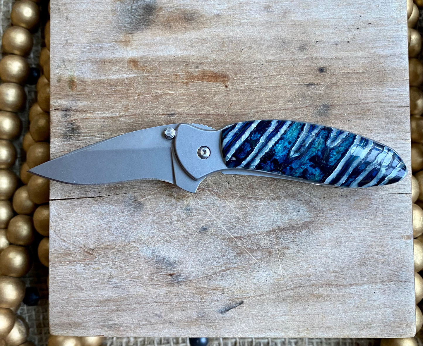 Kershaw Chive Mammoth Tooth Pocket Knife