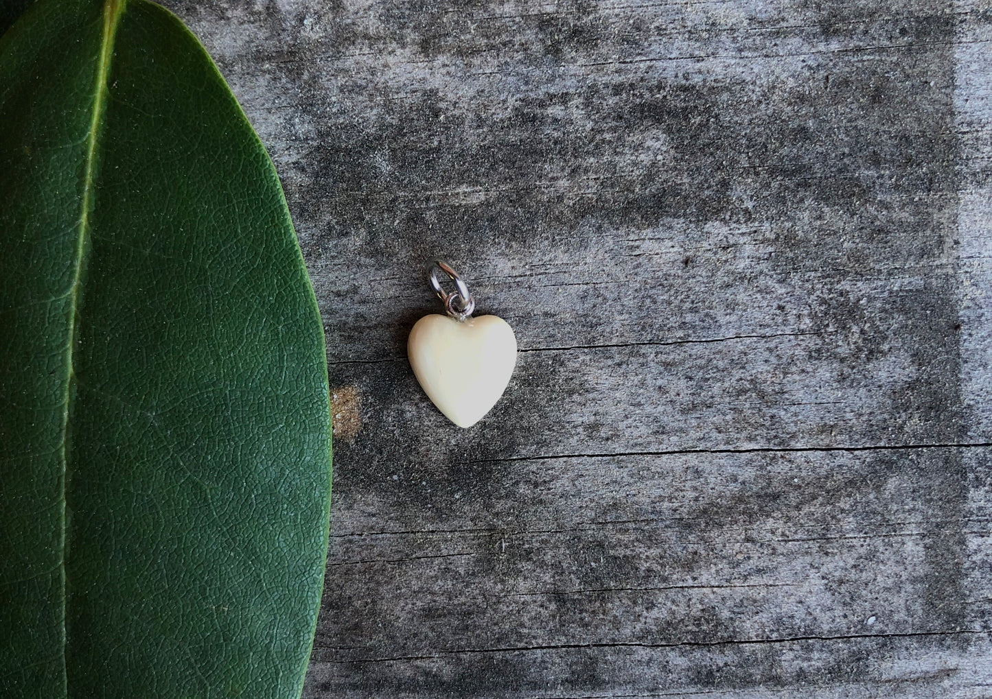 Small Puffed Heart Pendant