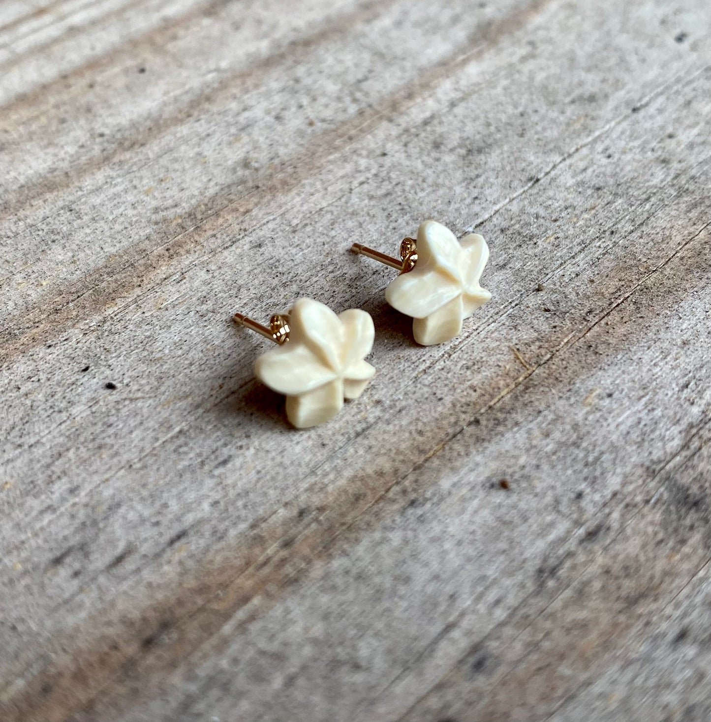 Plumeria Earrings