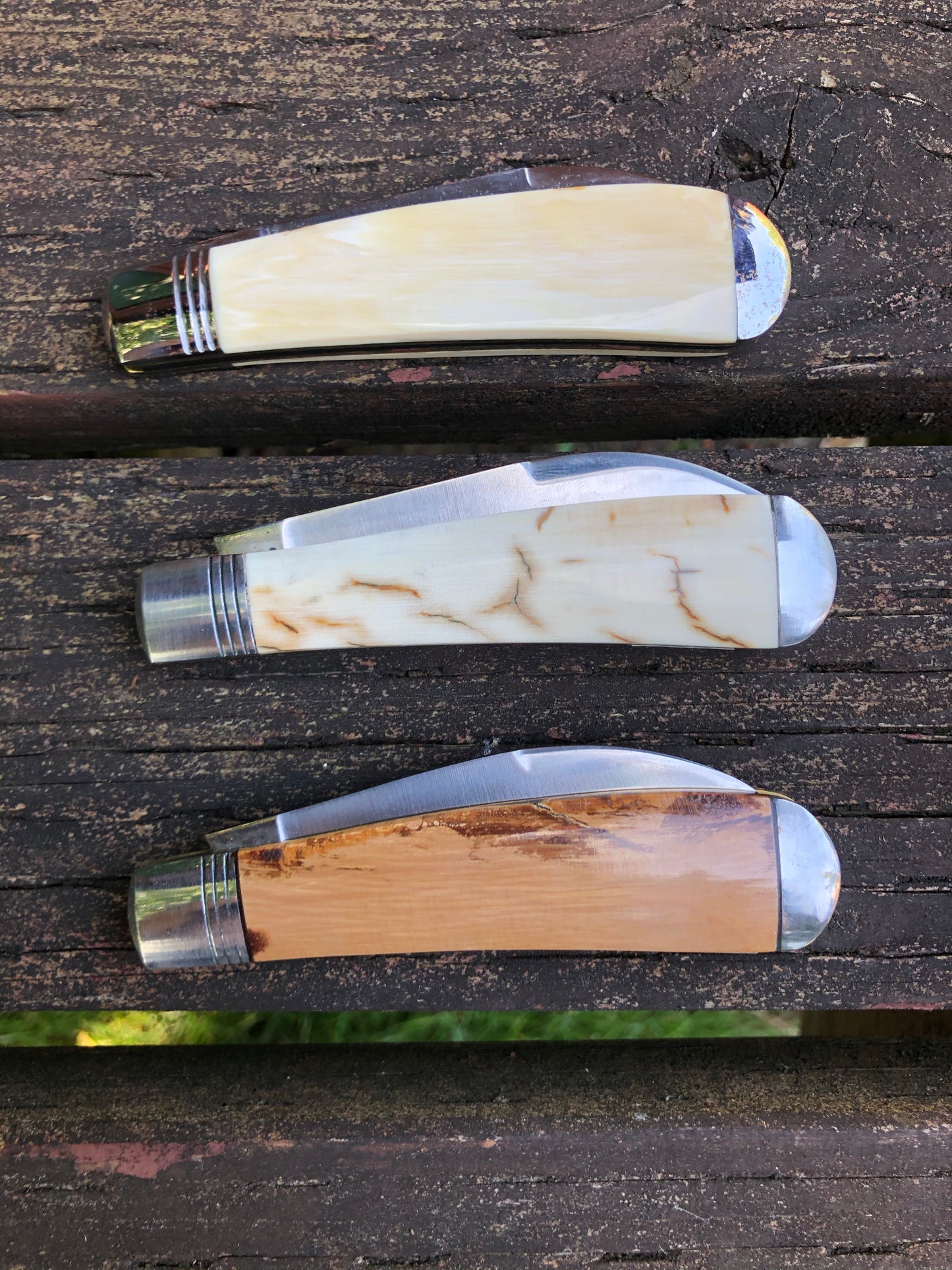 Schatt & Morgan Mammoth Ivory Pocket Knife