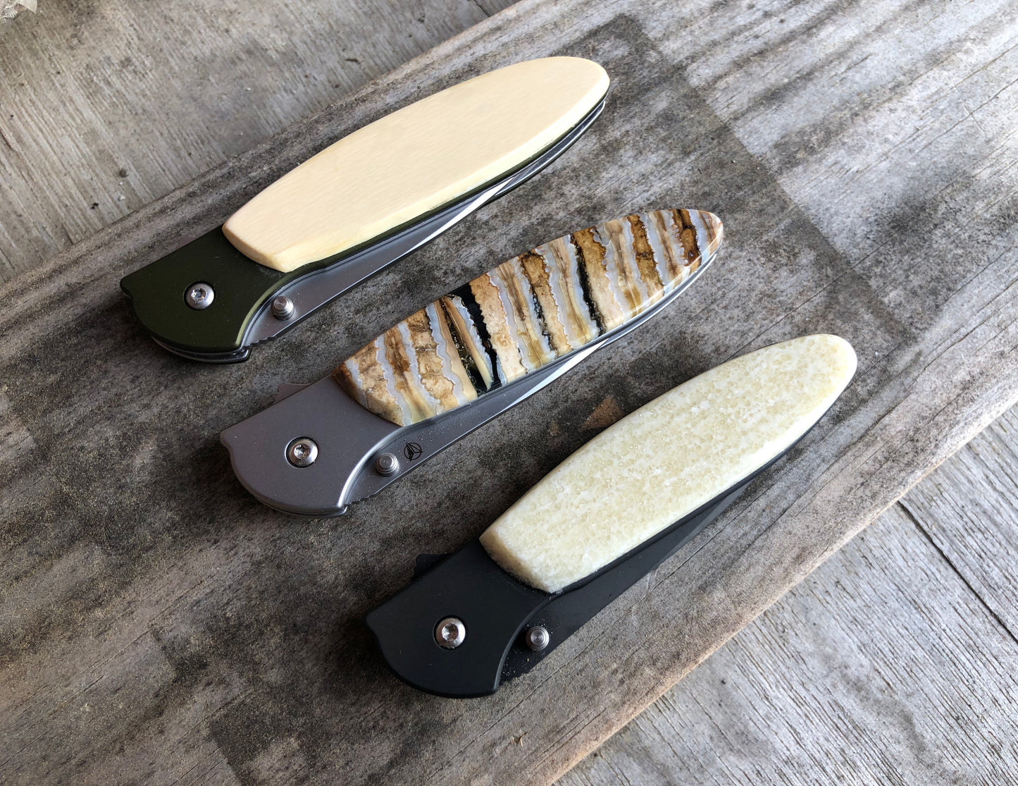 Kershaw Fossil Walrus Ivory DLC Pocket Knife