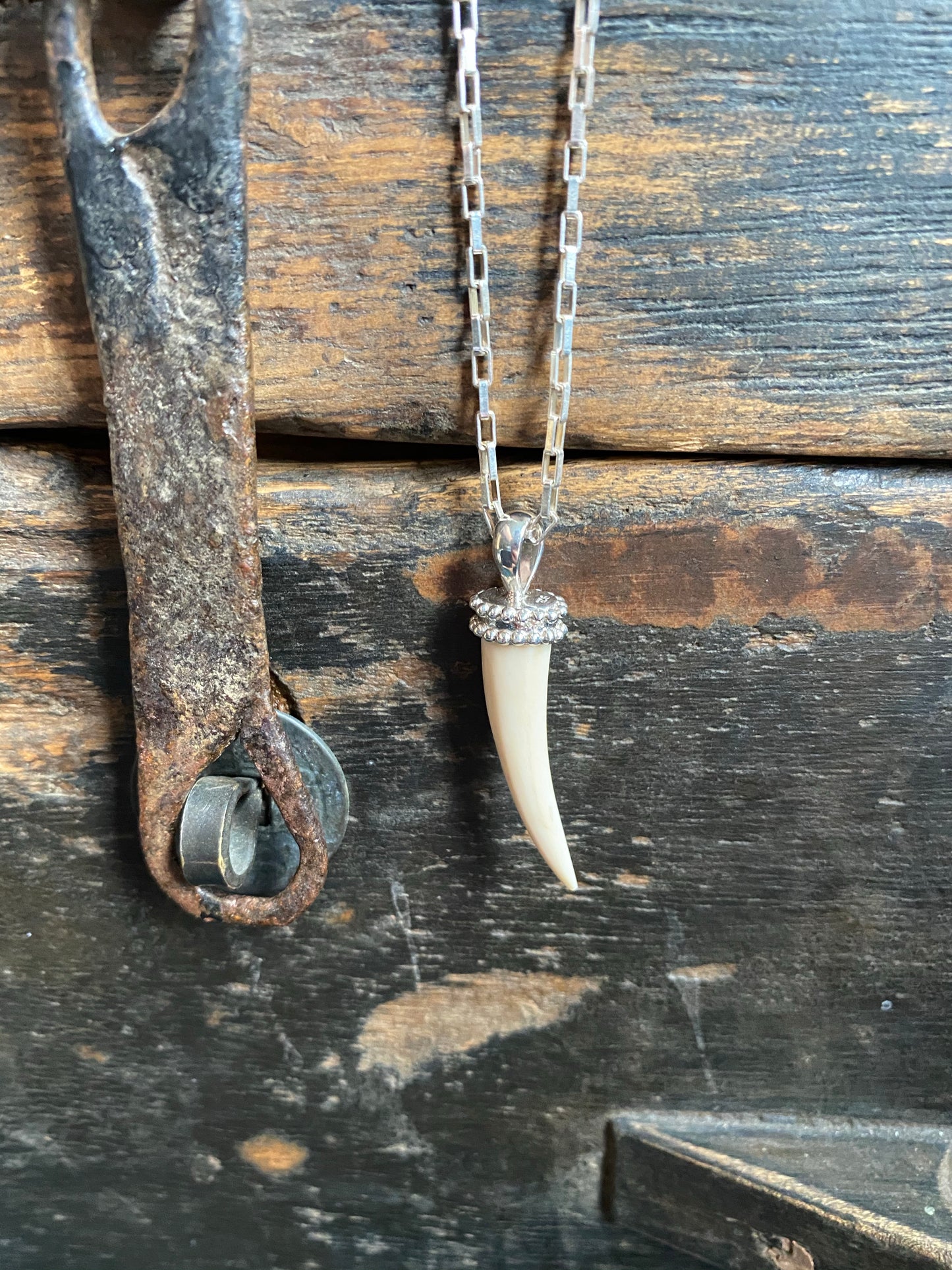 Small Mammoth Tusk Pendant