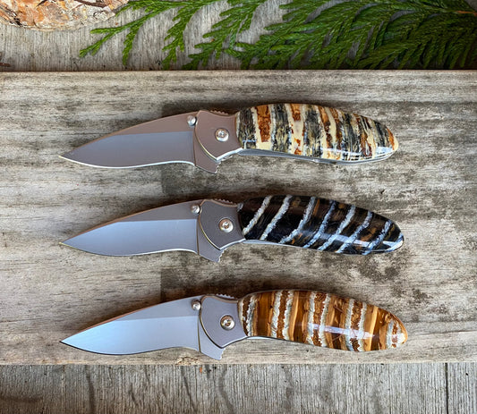 Kershaw Scallion Mammoth Tooth Pocket Knife