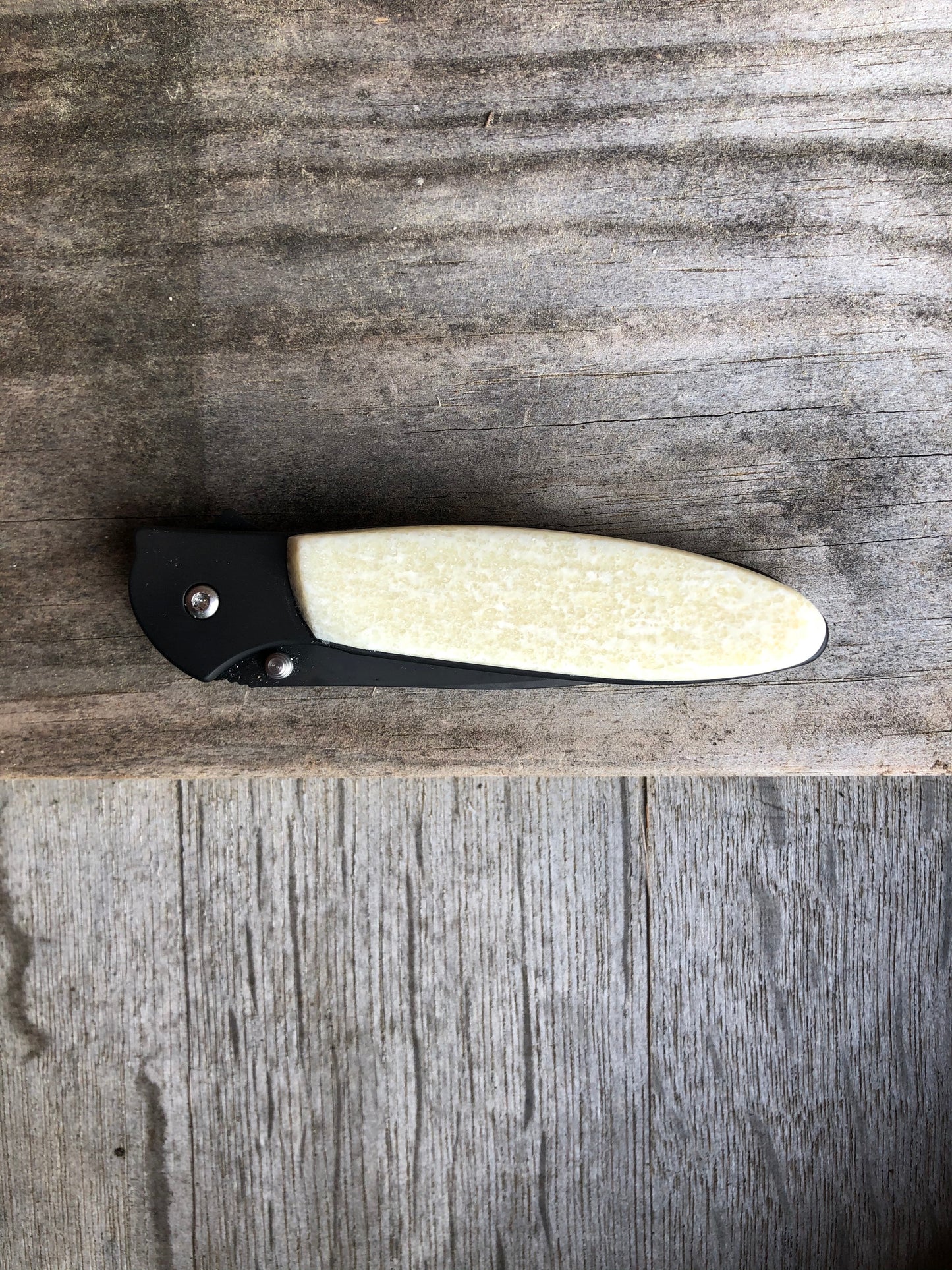 Kershaw Fossil Walrus Ivory DLC Pocket Knife