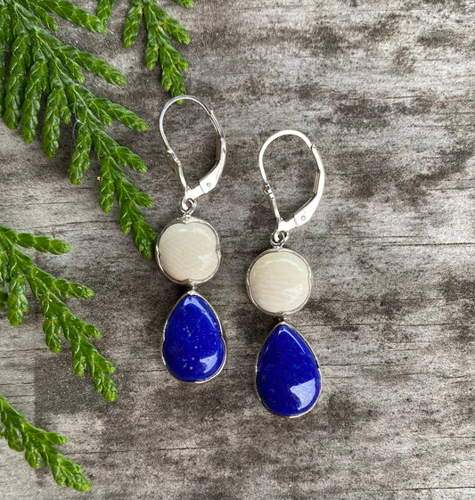 Lapis Drop Earrings