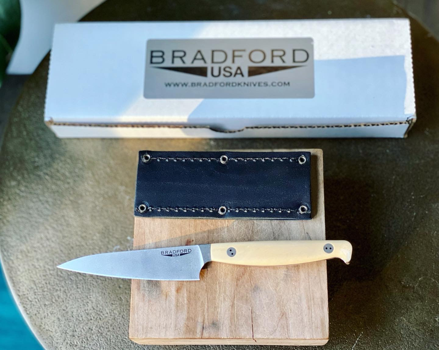 Bradford Mammoth Ivory Paring Knife