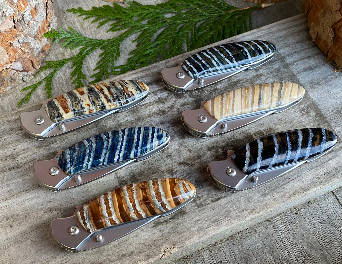 Kershaw Scallion Mammoth Tooth Pocket Knife