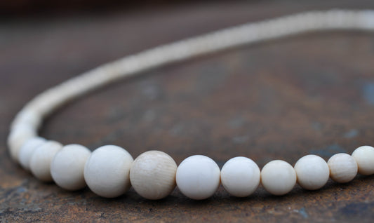 Graduated Mammoth Ivory Necklace