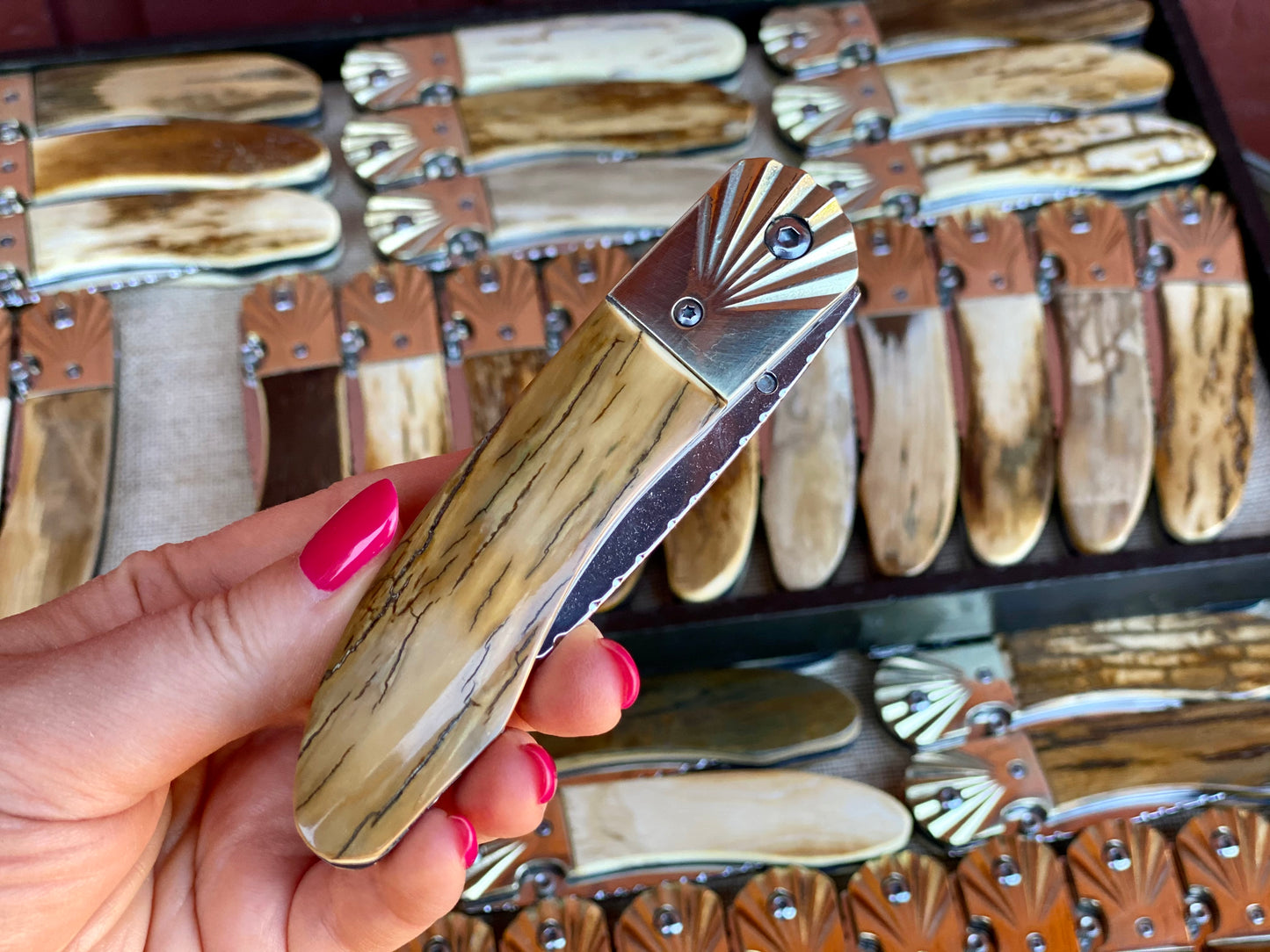 Ursa Aurora Mammoth Ivory Pocket Knife