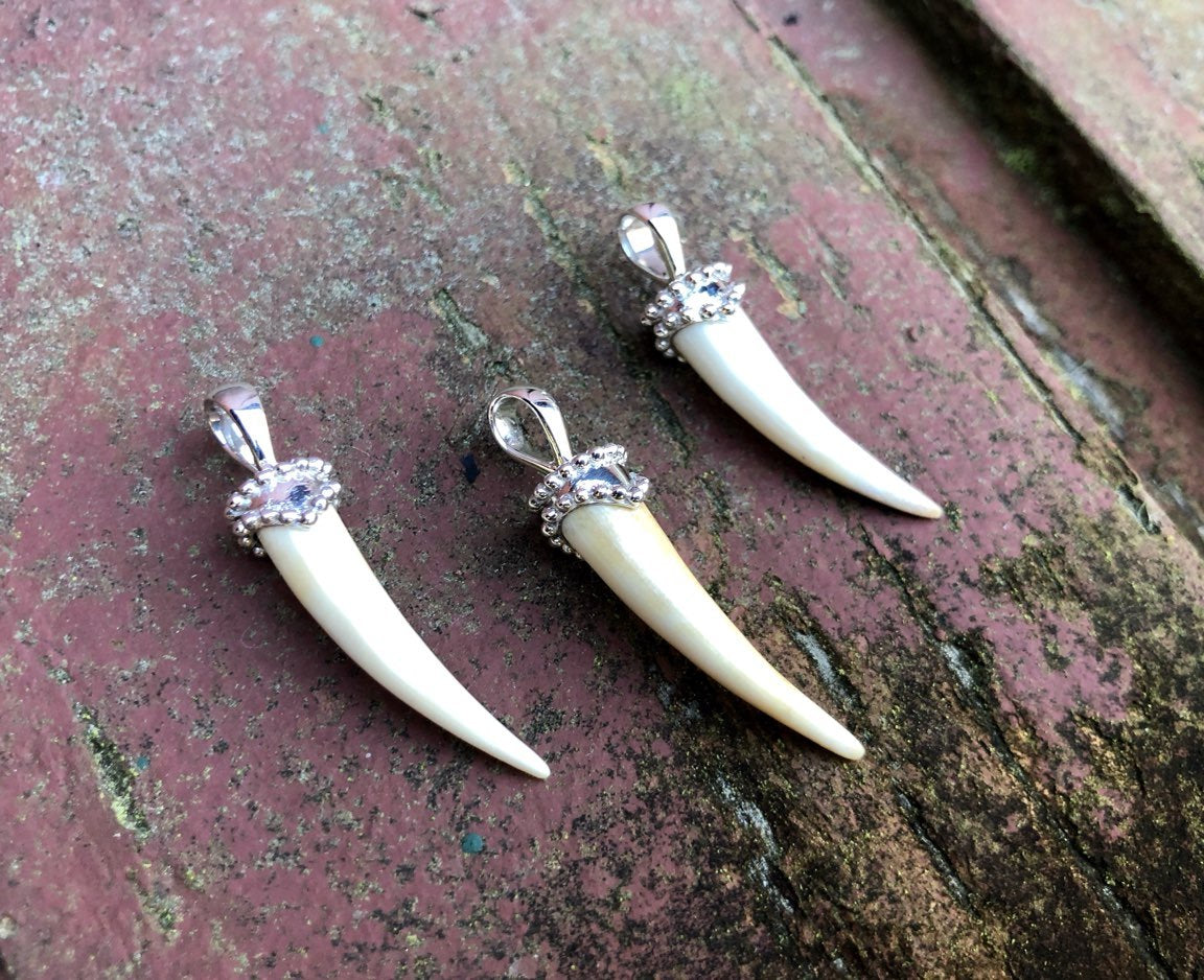Small Mammoth Tusk Pendant