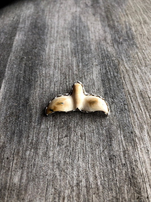 Whale Tail Pin/ Pendant